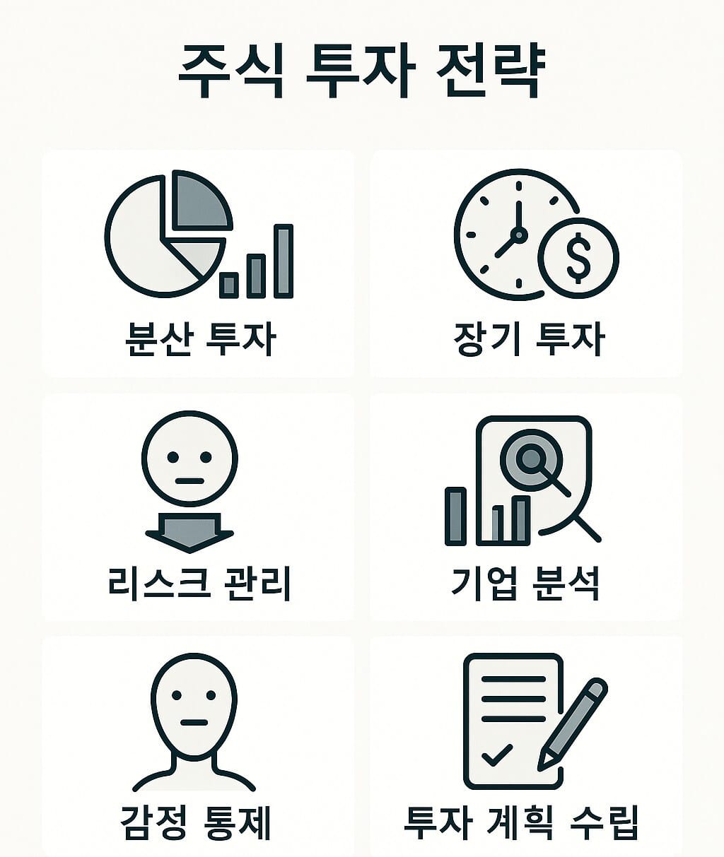 주식 투자 전략 이미지