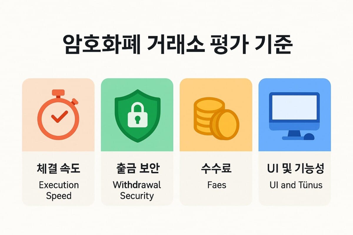 거래소 평가 기준