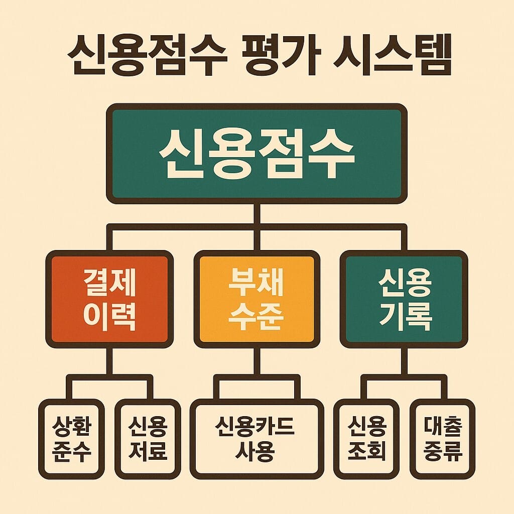 신용점수 평가 시스템 구조