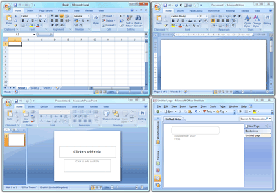 MS Office 2007 창 따로 열기 (엑셀, 파워포인트)